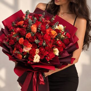 Sunset Garden - Buchet floral sezonier
