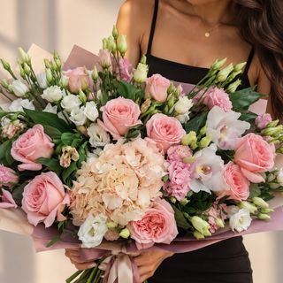 Blush Garden - Buchet floral sezonier