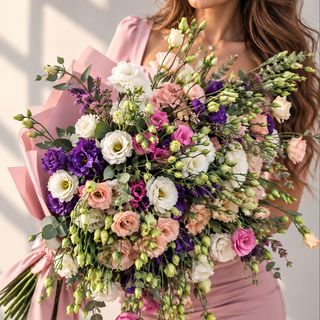 Buchet 9 Lisianthus