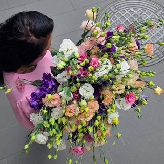 Buchet 9 Lisianthus
