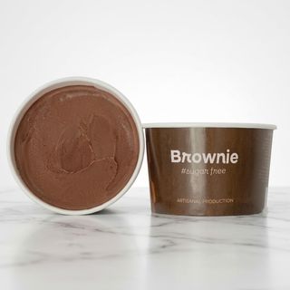 Înghețată artizanală Brownie fără zahăr 140GR