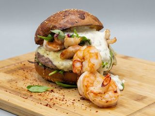 Burger de Vita cu Creveti