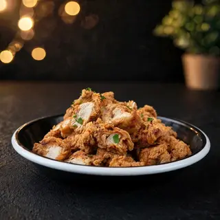 Crunchy crispy nuggets