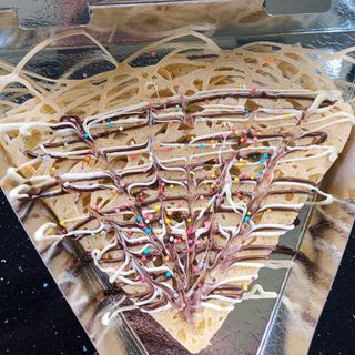 Clătită spider cu nutella si banane