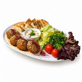 Platou falafel