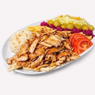 Platou döner pui