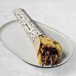 Cheesy Beef Shaorma