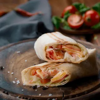 Wrap cu somon