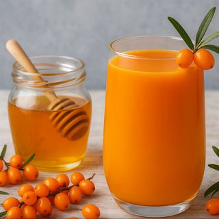 Suc de cătină cu miere 500ml