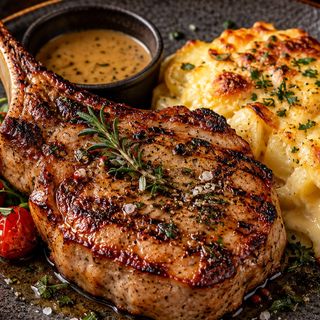 Tomahawk de porc