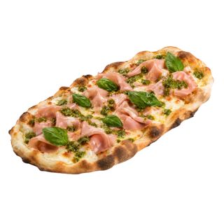 Pinsa Mortadella & Pesto