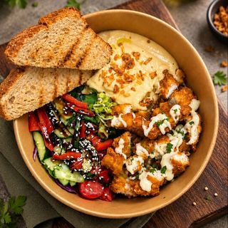 Humus Crispy Bol