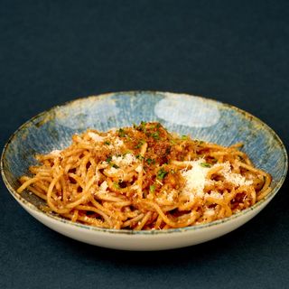 Bolognese vegan pasta