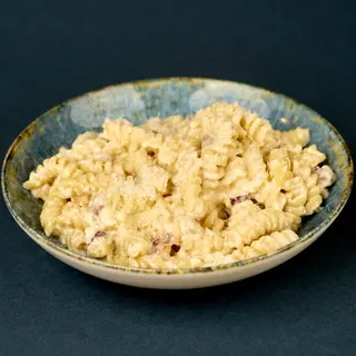 Carbonara pasta mala porcija