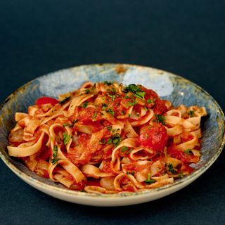 Gamberetti e Pomodorini pasta