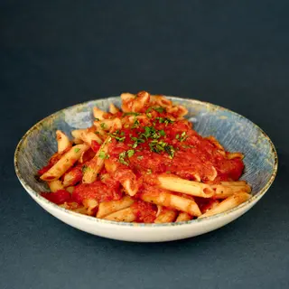 Arrabbiata vegan pasta