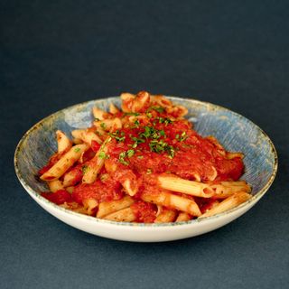 Arrabbiata vegan pasta