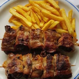 Pileća džigerica u slanini 300g