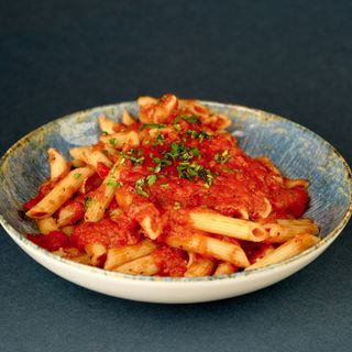 Arrabbiata vegan pasta