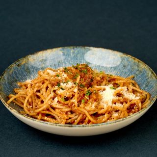 Bolognese vegan pasta