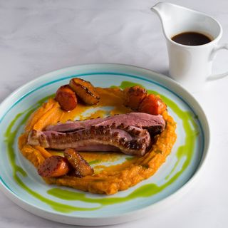 Pačetina sa pireom od batata