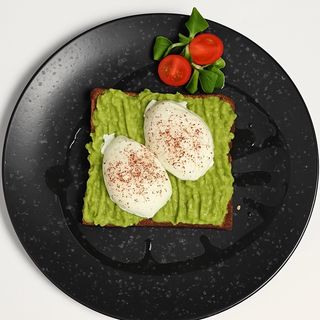 Poširano jaje sa avokadom