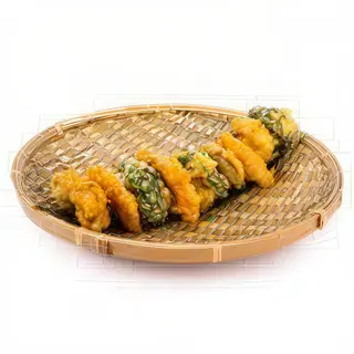 Tempura veggie basket