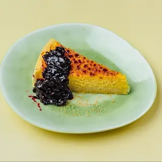 Caramel yuzu tart