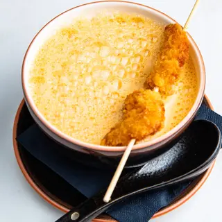 Spicy shrimp coconut bisque