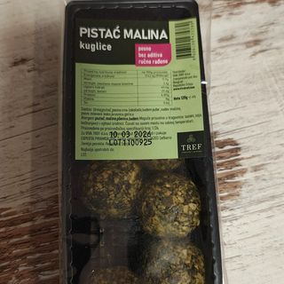 -	Pistać malina kuglice (posno) 