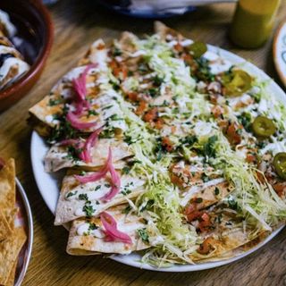 Quesadilla Party plate