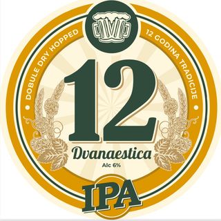 Dvanaestica IPA HOUSE BEER 1L