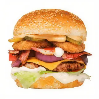 Grande ring burger