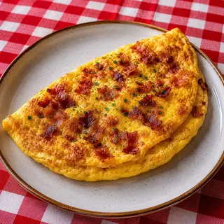 Omlet sa reš slaninicom