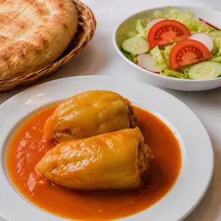 Posni komplet obrok: Posna punjena paprika