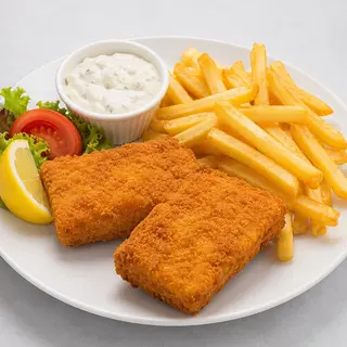 Pohovani sir sa pomfritom