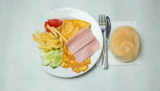 Omlet sa šunkom