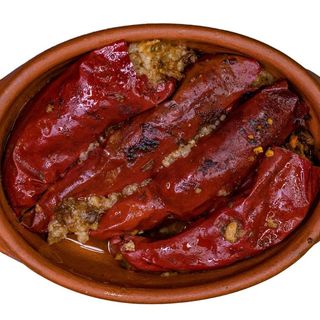 Posna punjena suva paprika