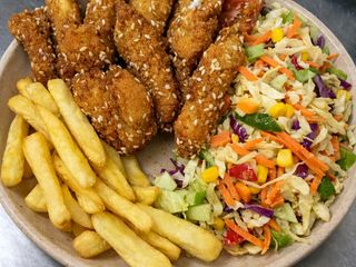 Piletina sa susamom obrok