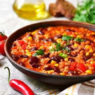 Chilli con carne (mala porcija)