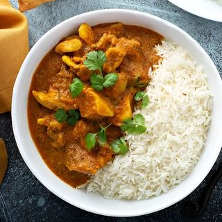 Piletina u kari sosu (velika porcija)