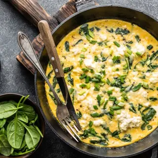 Green omlet