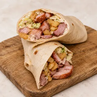 Wrap sa seljačkim mesom