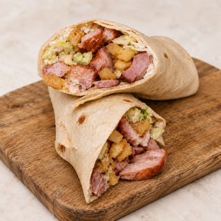 Wrap sa seljačkim mesom