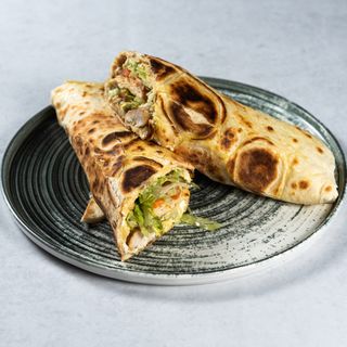 Pileća tortilja sa pečurkama