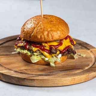 Cheeseburger double smash