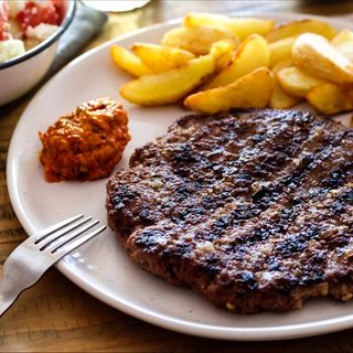 Pljeskavica alla chef