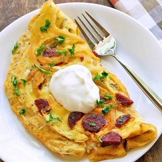 Jaja sa domaćim kulenom