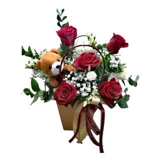 Torbica sa ružama i medom