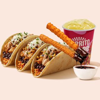 Achiote piletina Tacos obrok